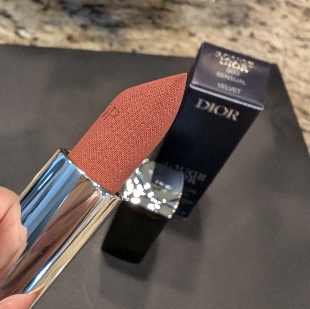 Rouge Dior #505 Sensual Lipstick - Picture 4 of 6